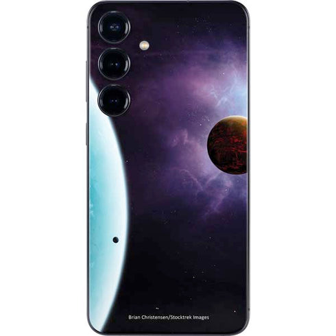 StockTrek Two Planets Born from the Same Star Galaxy S25 Plus Skin