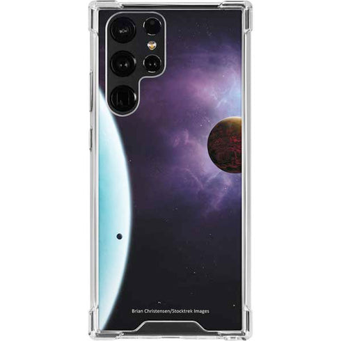 StockTrek Two Planets Born from the Same Star Galaxy S24 Ultra Clear Case