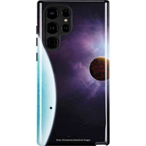 StockTrek Two Planets Born from the Same Star Galaxy S25 Ultra Impact Case