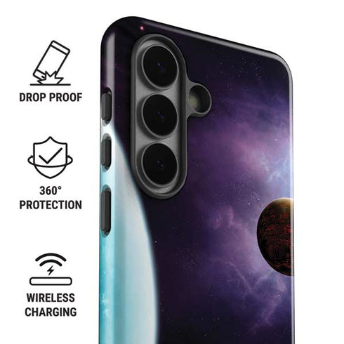 StockTrek Two Planets Born from the Same Star Galaxy S26 Plus Impact Case