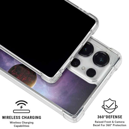 StockTrek Two Planets Born from the Same Star Galaxy S26 Ultra Clear Case
