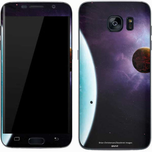 StockTrek Two Planets Born from the Same Star Galaxy S7 Skin