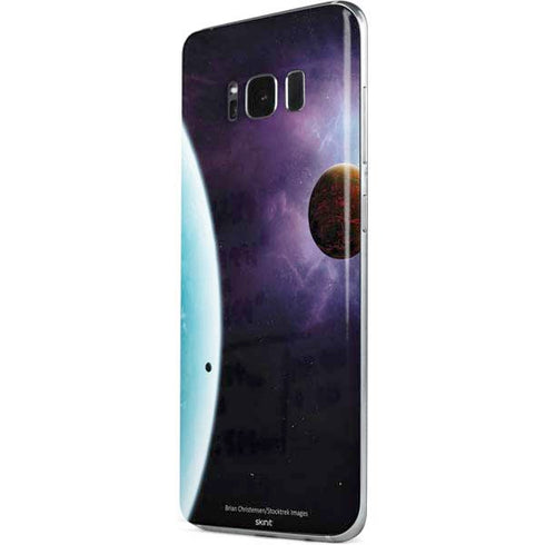 StockTrek Two Planets Born from the Same Star Galaxy S8 Plus Skin