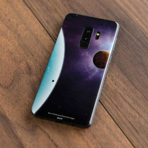 StockTrek Two Planets Born from the Same Star Galaxy S9 Plus Skin