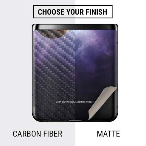 StockTrek Two Planets Born from the Same Star Galaxy Z Flip Skin