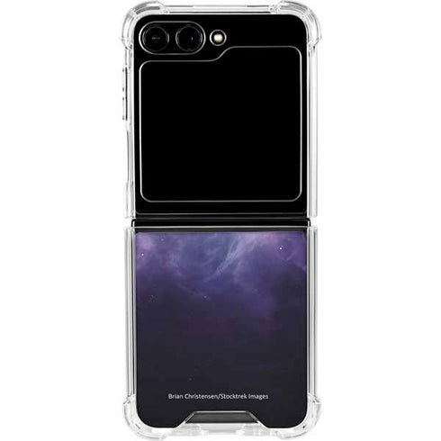 StockTrek Two Planets Born from the Same Star Galaxy Z Flip6 Clear Case