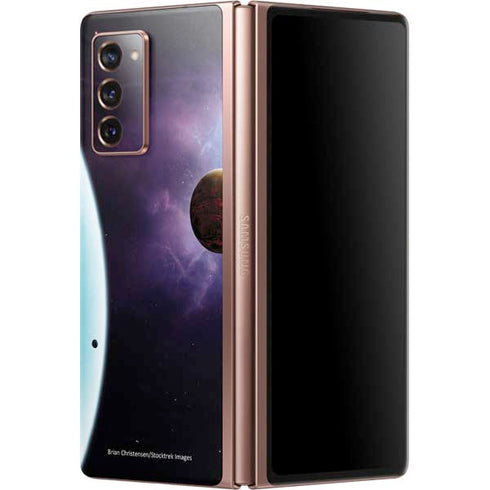 StockTrek Two Planets Born from the Same Star Galaxy Z Fold2 5G Skin