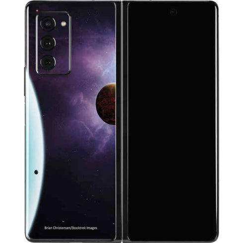 StockTrek Two Planets Born from the Same Star Galaxy Z Fold2 5G Skin