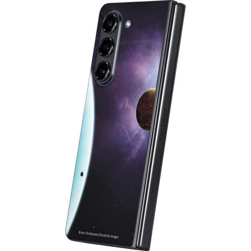 StockTrek Two Planets Born from the Same Star Galaxy Z Fold5 5G Skin