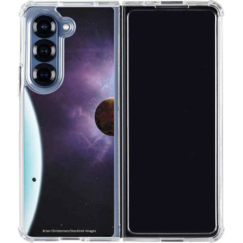 StockTrek Two Planets Born from the Same Star Galaxy Z Fold6 Clear Case