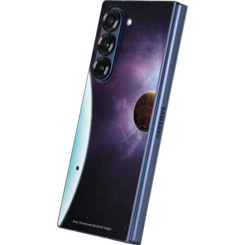 StockTrek Two Planets Born from the Same Star Galaxy Z Fold6 Skin