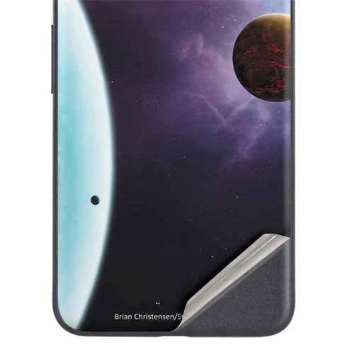StockTrek Two Planets Born from the Same Star Google Pixel 5a Skin