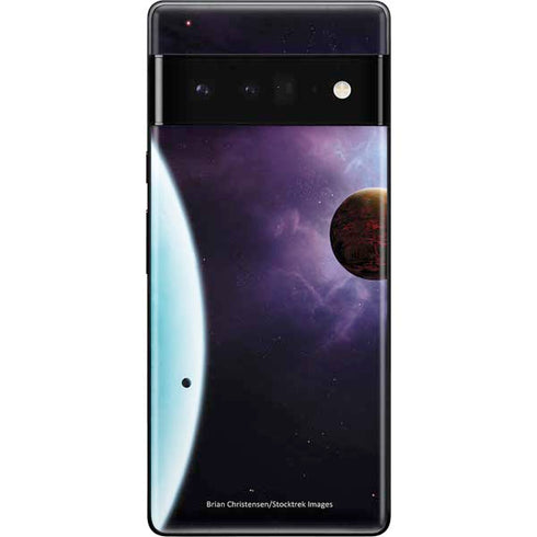 StockTrek Two Planets Born from the Same Star Google Pixel 6 Pro Skin