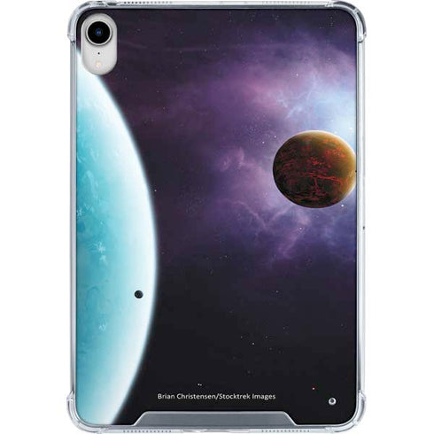 StockTrek Two Planets Born from the Same Star iPad 11th Gen (2025) Clear Case