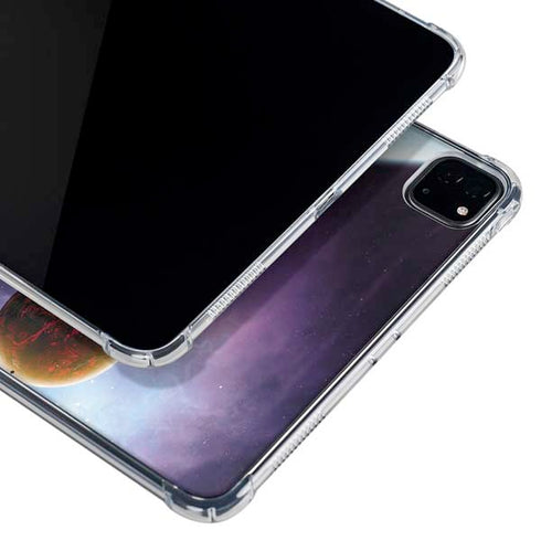 StockTrek Two Planets Born from the Same Star iPad Pro 12.9in (2020) Clear Case
