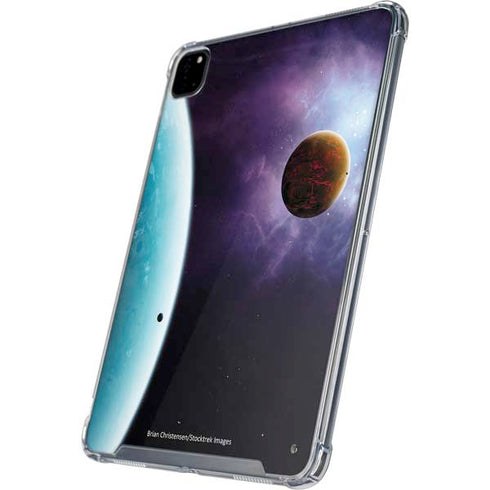 StockTrek Two Planets Born from the Same Star iPad Pro 12.9in (2020) Clear Case