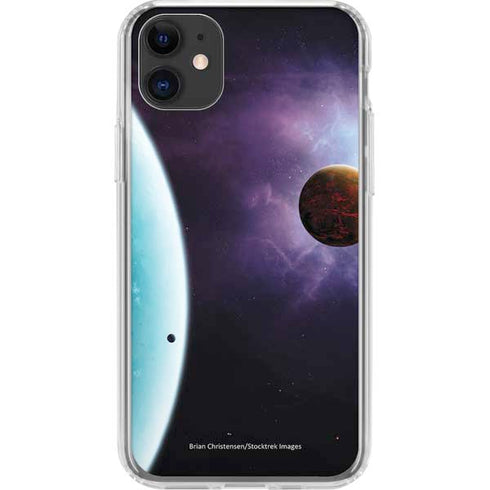 StockTrek Two Planets Born from the Same Star iPhone 11 Clear Case