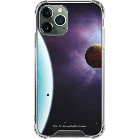 StockTrek Two Planets Born from the Same Star iPhone 11 Pro Max Clear Case