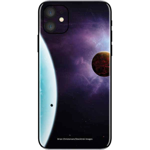 StockTrek Two Planets Born from the Same Star iPhone 11 Skin
