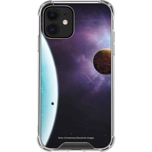 StockTrek Two Planets Born from the Same Star iPhone 12 Clear Case