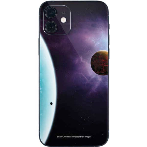 StockTrek Two Planets Born from the Same Star iPhone 12 Mini Skin