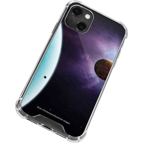StockTrek Two Planets Born from the Same Star iPhone 13 Mini Clear Case