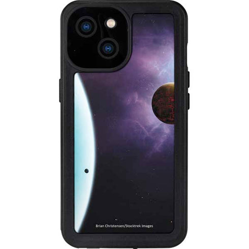 StockTrek Two Planets Born from the Same Star iPhone 13 Mini Waterproof Case