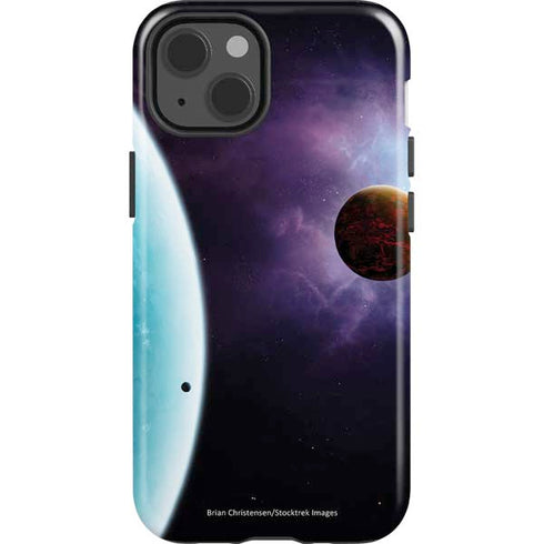StockTrek Two Planets Born from the Same Star iPhone 14 Impact Case