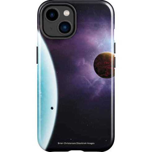 StockTrek Two Planets Born from the Same Star iPhone 14 Plus Impact Case