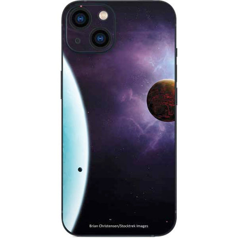 StockTrek Two Planets Born from the Same Star iPhone 14 Plus Skin