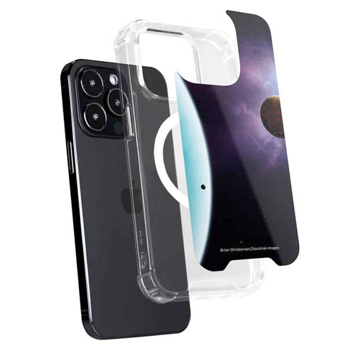 StockTrek Two Planets Born from the Same Star iPhone 14 Pro MagSafe Case