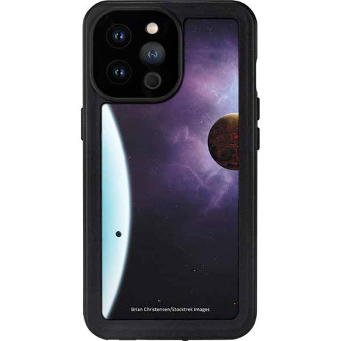 StockTrek Two Planets Born from the Same Star iPhone 14 Pro Max Waterproof Case