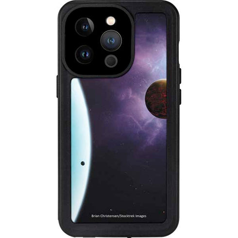 StockTrek Two Planets Born from the Same Star iPhone 14 Pro Waterproof Case