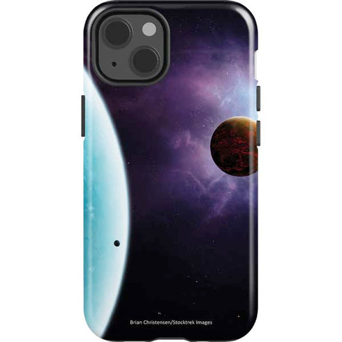 StockTrek Two Planets Born from the Same Star iPhone 15 Plus Impact Case