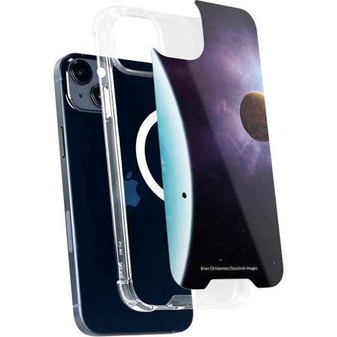 StockTrek Two Planets Born from the Same Star iPhone 15 Plus MagSafe Case