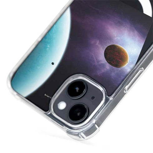 StockTrek Two Planets Born from the Same Star iPhone 15 Plus MagSafe Case