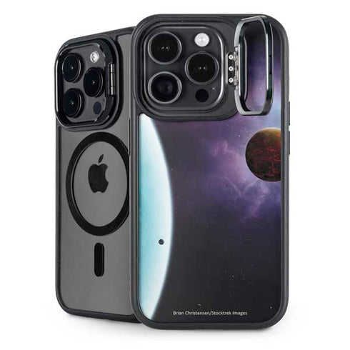 StockTrek Two Planets Born from the Same Star iPhone 15 Pro Kickstand Case