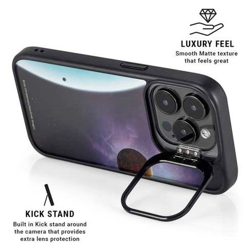 StockTrek Two Planets Born from the Same Star iPhone 15 Pro Kickstand Case