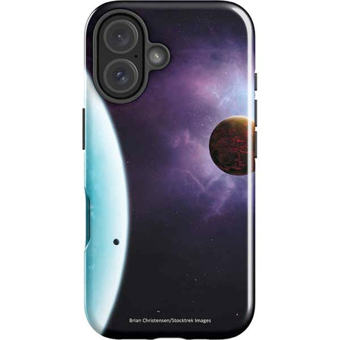 StockTrek Two Planets Born from the Same Star iPhone 16 Impact Case
