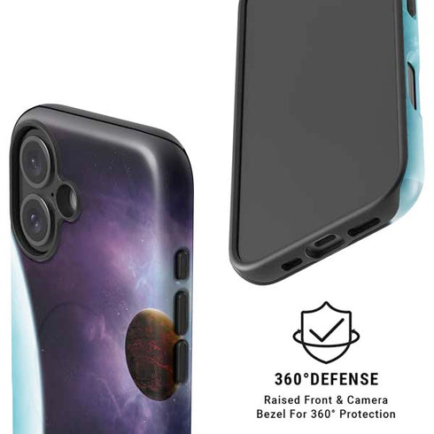 StockTrek Two Planets Born from the Same Star iPhone 16 Magsafe Impact Case