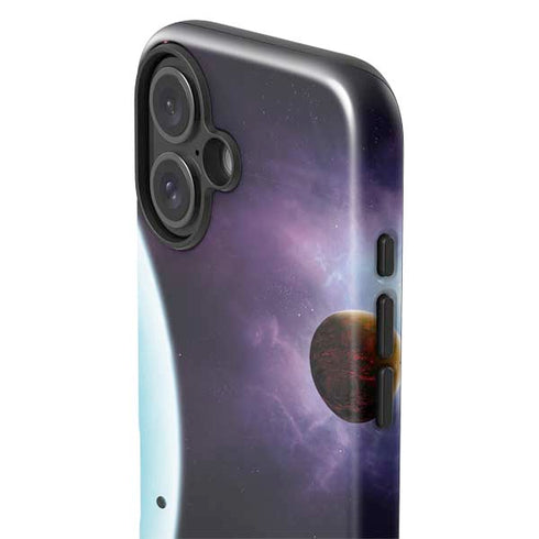 StockTrek Two Planets Born from the Same Star iPhone 16 Plus Impact Case