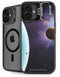 StockTrek Two Planets Born from the Same Star iPhone 16 Plus Kickstand Case