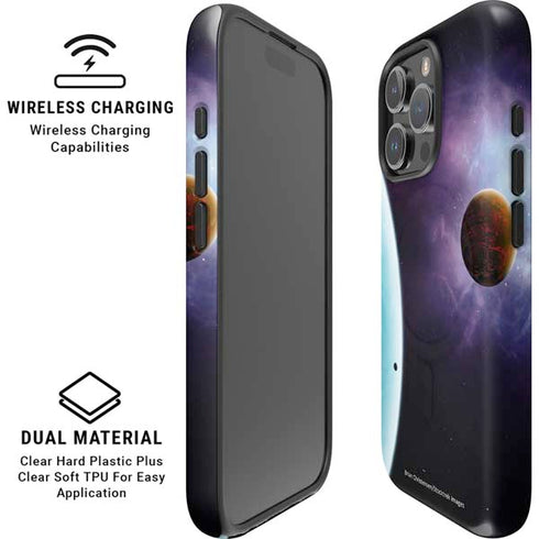 StockTrek Two Planets Born from the Same Star iPhone 16 Pro Magsafe Impact Case