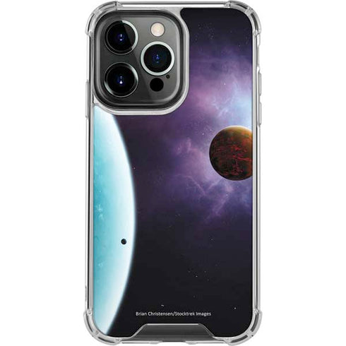 StockTrek Two Planets Born from the Same Star iPhone 16 Pro Max Clear Case