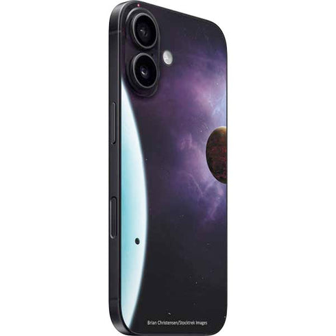 StockTrek Two Planets Born from the Same Star iPhone 16 Skin
