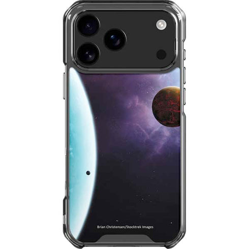StockTrek Two Planets Born from the Same Star iPhone 18 Pro Max Clear Case