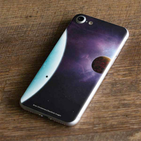 StockTrek Two Planets Born from the Same Star iPhone 7 Skin