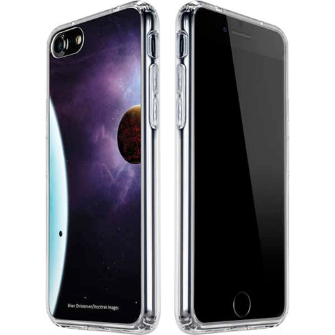 StockTrek Two Planets Born from the Same Star iPhone SE (2nd & 3rd Gen) Clear Case