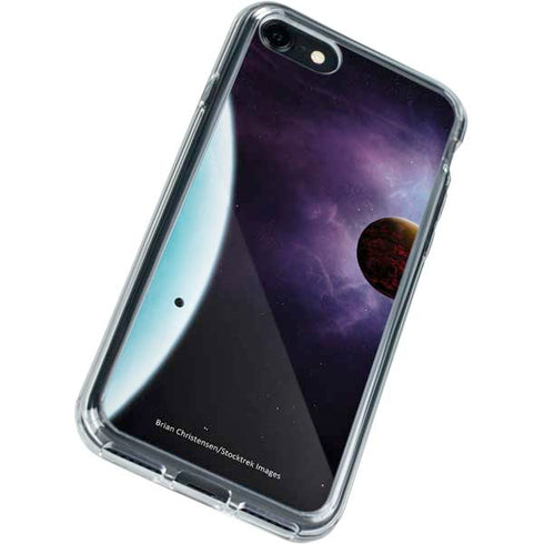 StockTrek Two Planets Born from the Same Star iPhone SE (2nd & 3rd Gen) Clear Case
