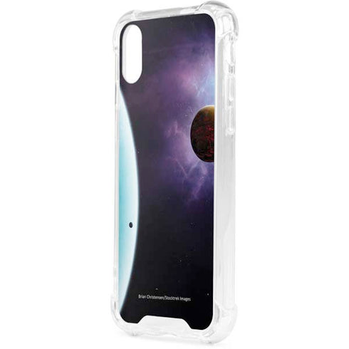 StockTrek Two Planets Born from the Same Star iPhone XS Clear Case